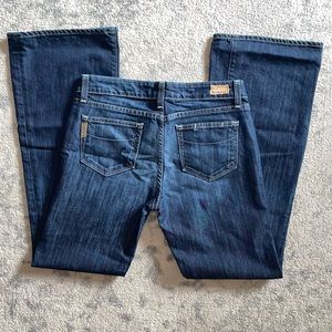Paige Petite Hollywood Hills Classic Rise Bootcut Jeans Size 28